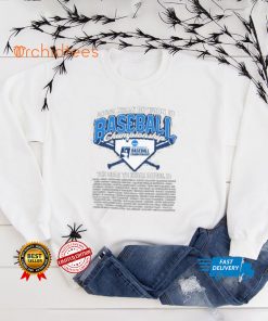 2022 NCAA Division III Baseball Championship The Road To Cedar Rapids Shirt