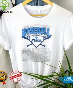 2022 NCAA Division III Baseball Championship The Road To Cedar Rapids Shirt