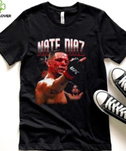 2022 Nate Diaz Shirt Ufc Nate Diaz Fighter Tim Shirt 90s Retro