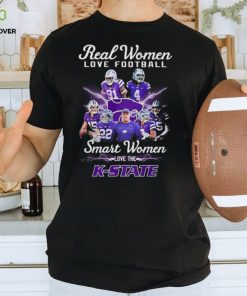 2022 Real Women Love Football Smart Women Love The K State Shirt Hoodie