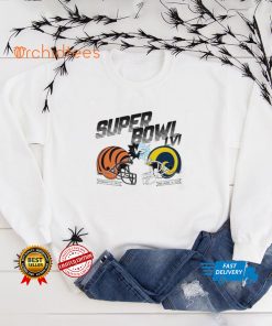 2022 Super Bowl LVI LA Rams Bengals NFL Shirt