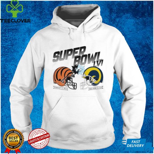 2022 Super Bowl LVI LA Rams Bengals NFL Shirt