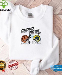 2022 Super Bowl LVI LA Rams Bengals NFL Shirt