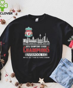 2022 UEFA Champions League Champions Liverpool F.C Stade De France Stadium Shirt