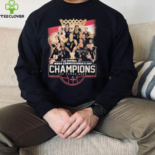 2022 WNBA Commissioner’s Cup Champions Las Vegas Aces Team Shirt