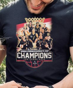2022 WNBA Commissioner’s Cup Champions Las Vegas Aces Team Shirt