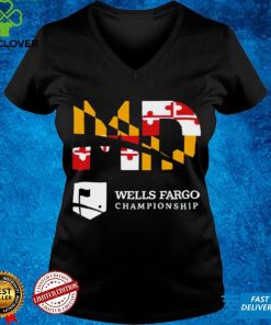2022 Wells Fargo Championship Levelwear Maryland Flag shirt