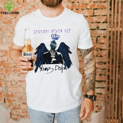 2022 Young Dolph Legends never die art shirt