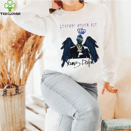 2022 Young Dolph Legends never die art shirt