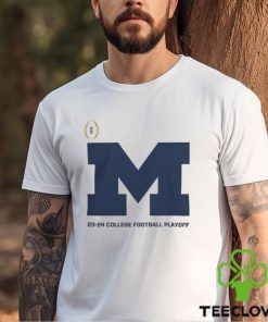 2023 2024 College Football Playoff #1 Michigan Wolverines Grey T Shirt