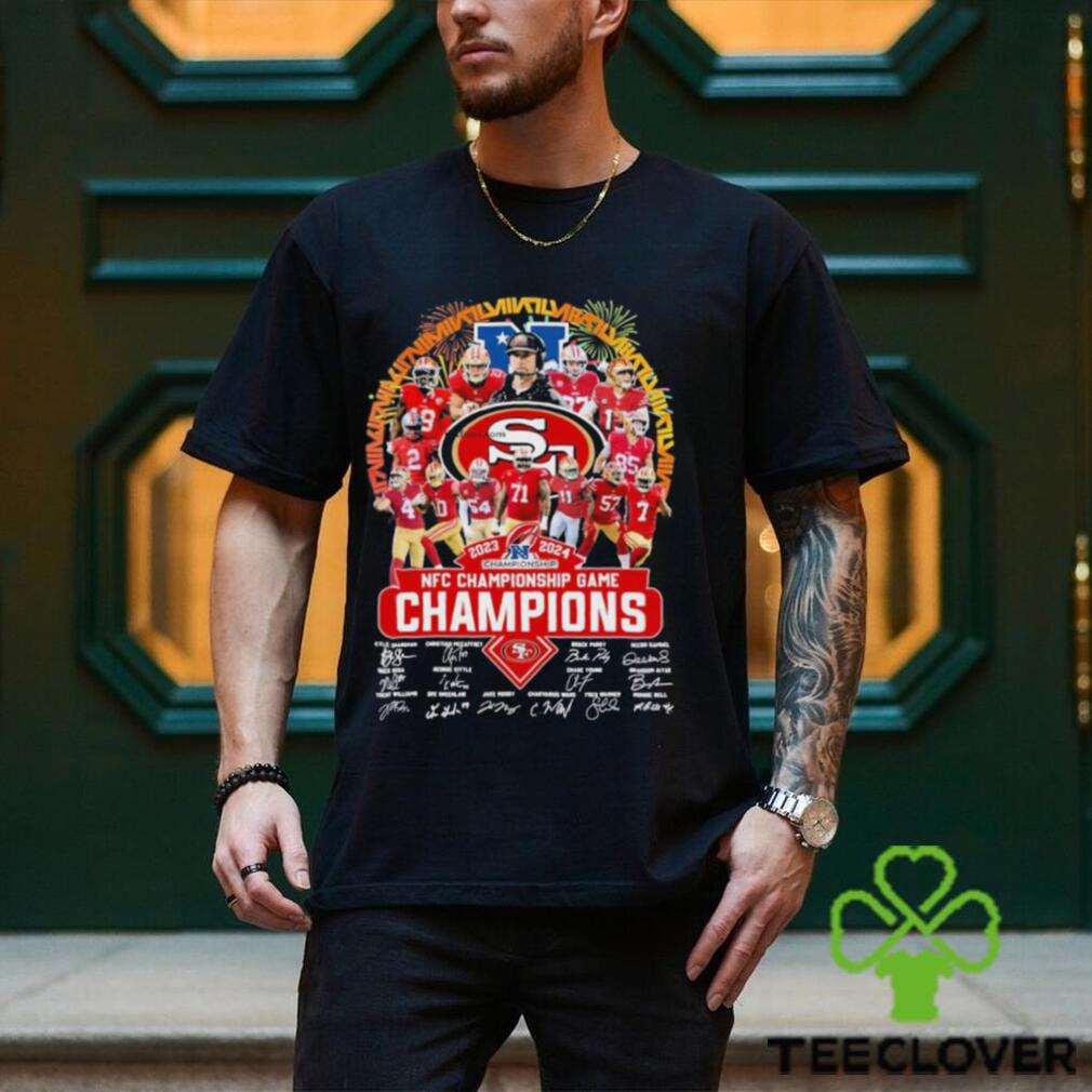 2023 2024 NFC Championship Game Champions San Francisco 49ers T Shirt 2023 2024 NFC Championship Game Champions San Francisco 49ers T Shirt