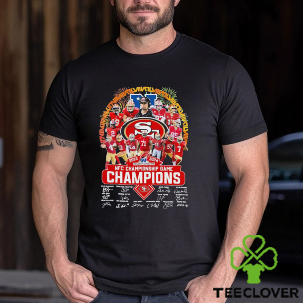 2023 2024 NFC Championship Game Champions San Francisco 49ers T Shirt 2023 2024 NFC Championship Game Champions San Francisco 49ers T Shirt