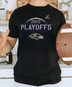 2023 2024 NFL Playoffs Baltimore Ravens Logo Shirt