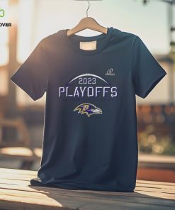 2023 2024 NFL Playoffs Baltimore Ravens Logo Shirt