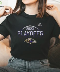 2023 2024 NFL Playoffs Baltimore Ravens Logo Shirt