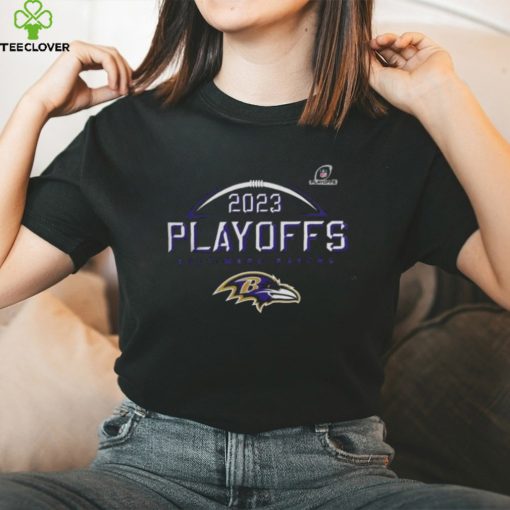 2023 2024 NFL Playoffs Baltimore Ravens Logo Shirt