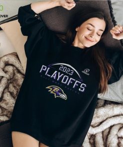 2023 2024 NFL Playoffs Baltimore Ravens Logo Shirt