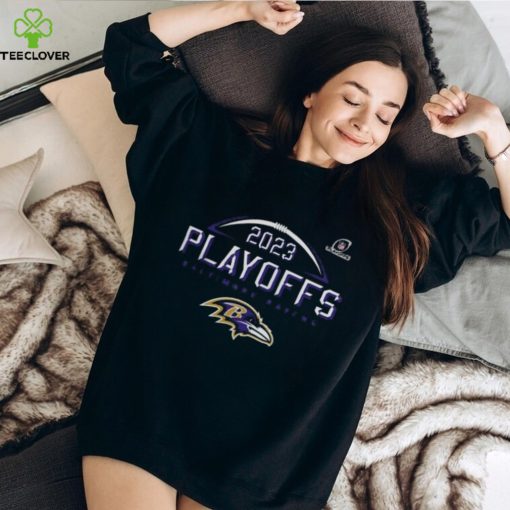 2023 2024 NFL Playoffs Baltimore Ravens Logo Shirt