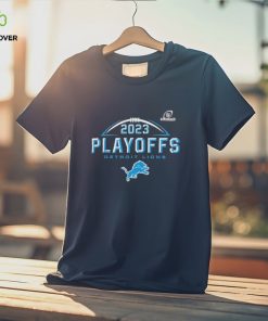 2023 2024 NFL Playoffs Detroit Lions Logo Shirt