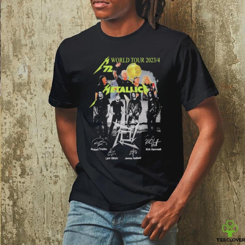 2023 2024 Tour T Shirt Metallica Band Metal M72 Music Event World shirt 2023 2024 Tour T Shirt Metallica Band Metal M72 Music Event World shirt