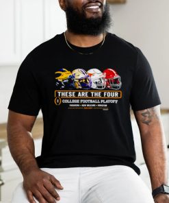 2023 2024 these are the four College football playoff shirt