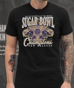 2023 24 College Football Playoff Sugar Bowl Champions Washington Huskies T Shirt