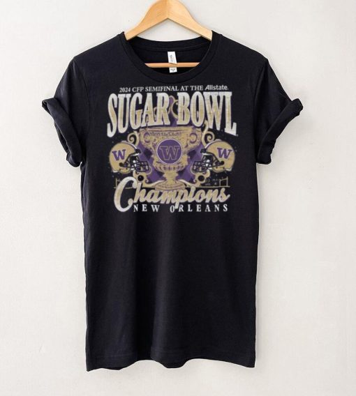 2023 24 College Football Playoff Sugar Bowl Champions Washington Huskies T Shirt