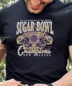 2023 24 College Football Playoff Sugar Bowl Champions Washington Huskies T Shirt