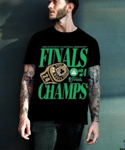 2023 24 NBA Finals Champs Boston Celtics Ring Shirt