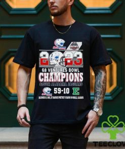 2023 68 Ventures Bowl Champions South Alabama Jaguars 59 10 Shirt