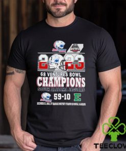 2023 68 Ventures Bowl Champions South Alabama Jaguars 59 10 Shirt