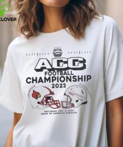 2023 ACC Football Louisville Cardinals Vs. Florida State Seminoles Championship Matchup Shirt