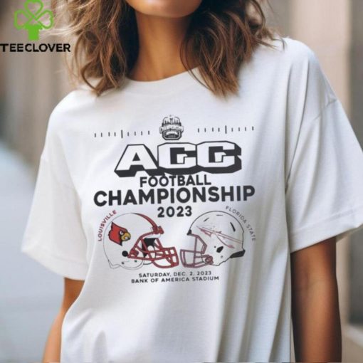 2023 ACC Football Louisville Cardinals Vs. Florida State Seminoles Championship Matchup Shirt