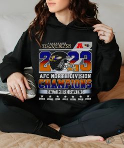 2023 AFC North Division Champions Baltimore Ravens shirt