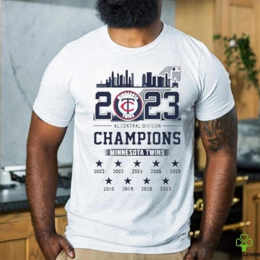 2023 Al Central Division Champions Minnesota Twins Shirt