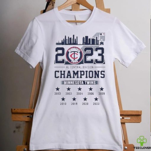 2023 Al Central Division Champions Minnesota Twins Shirt