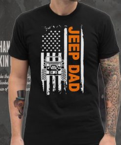 2023 American Flag Jeep Dad Shirt