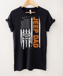 2023 American Flag Jeep Dad Shirt