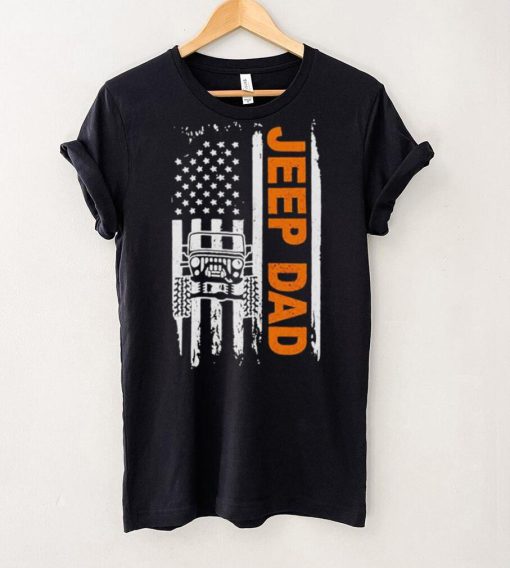 2023 American Flag Jeep Dad Shirt