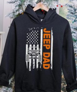 2023 American Flag Jeep Dad Shirt