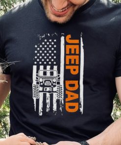 2023 American Flag Jeep Dad Shirt