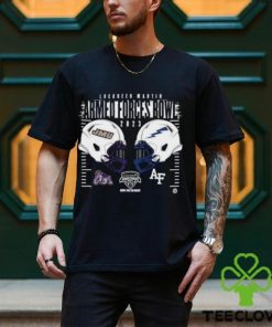 2023 Armed Forces Bowl James Madison Dukes Vs Air Force Falcons Helmet T Shirt 2 2023 Armed Forces Bowl James Madison Dukes Vs Air Force Falcons Helmet T Shirt