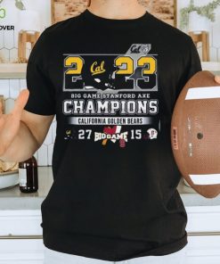 2023 Big Game Stanford Axe Champions California Golden Bears 27 – 15 Ohio State T Shirt