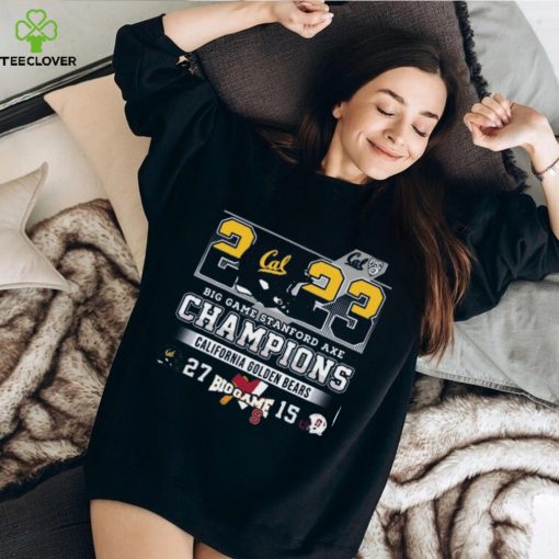 2023 Big Game Stanford Axe Champions California Golden Bears 27 – 15 Ohio State T Shirt