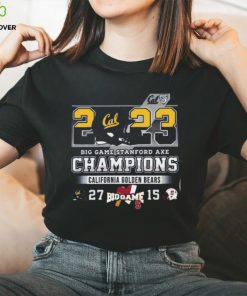 2023 Big Game Stanford Axe Champions California Golden Bears 27 – 15 Ohio State T Shirt