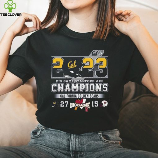 2023 Big Game Stanford Axe Champions California Golden Bears 27 – 15 Ohio State T Shirt