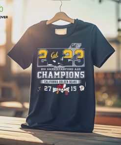 2023 Big Game Stanford Axe Champions California Golden Bears 27 – 15 Ohio State T Shirt