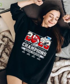 2023 Big Ten Women’s Volleyball Champions Nebraska Cornhuskers T Shirt