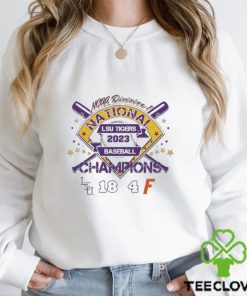 2023 College World Series National Champions LSU Tigers 18 4 Florida Gators Shirt