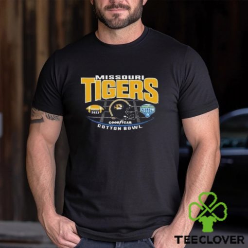 2023 Cotton Bowl Bound Missouri Tigers Helmet Unisex T Shirt